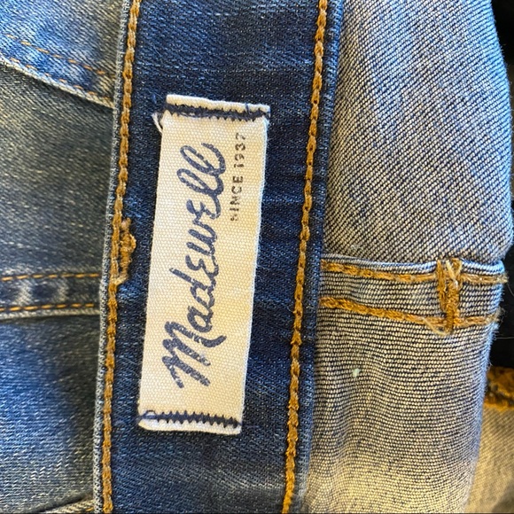MADEWELL 10" High-Rise Skinny Jeans Sailor Edition - Picture 10 of 10